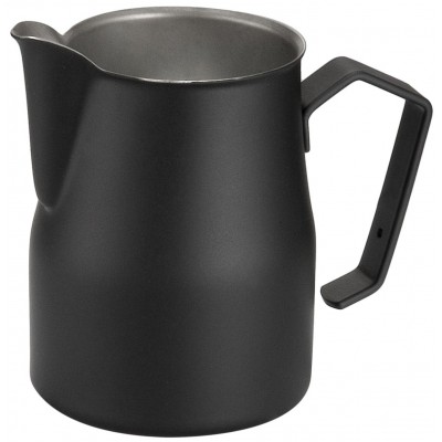 Džezva na zpěnění mléka 0,35 l nerezová ocel černá