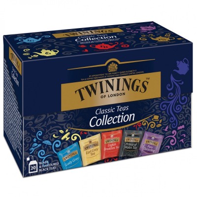 Twinings Kolekce černých čajů 20 x 2 g