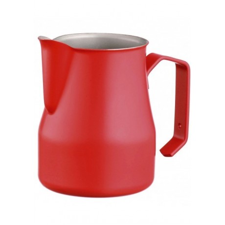 Džezva na zpěnění mléka Motta 0,50 l z nerezové oceli s povrchovou úpravou Teflon Bílá