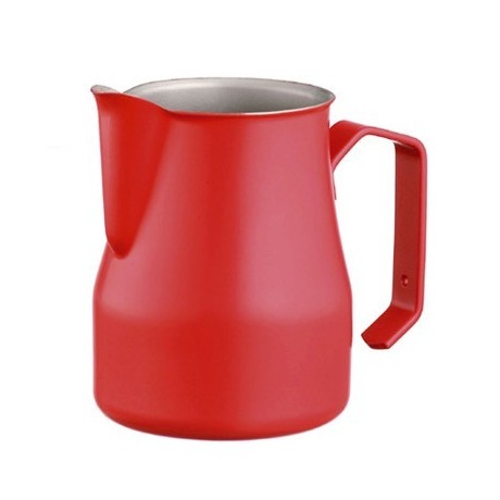 Džezva na zpěnění mléka Motta 0,75 l z nerezové oceli s povrchovou úpravou Teflon Bílá