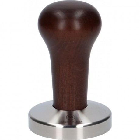 Pěchovadlo kávy - Tamper 58 mm Dřevěná rukojeť