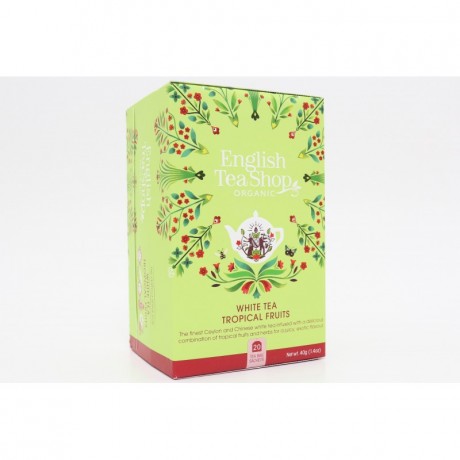 English Tea Shop Bílý čaj s tropickým ovocem MANDALA 20 sáčků