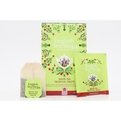 English Tea Shop Bílý čaj s tropickým ovocem MANDALA 20 sáčků