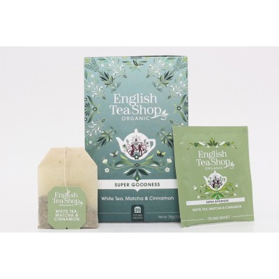 English Tea Shop Bílý čaj Matcha a Skořice Mandala 20 sáčků