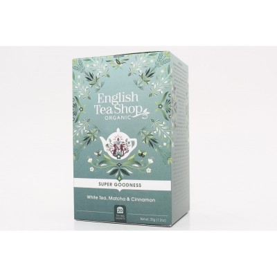 English Tea Shop Bílý čaj Matcha a Skořice Mandala 20 sáčků
