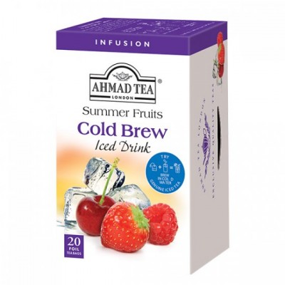 Ahmad Tea Cold Brew Iced Tea ovocný ledový čaj 20 x 2 g