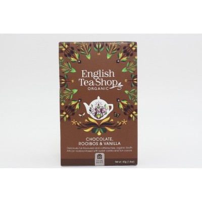 English Tea Shop čokoláda, rooibos a vanilka Mandala 20 sáčků