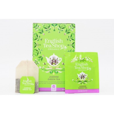 English Tea Shop Zelený čaj s jasmínem a bezinkou Mandala 20 sáčků