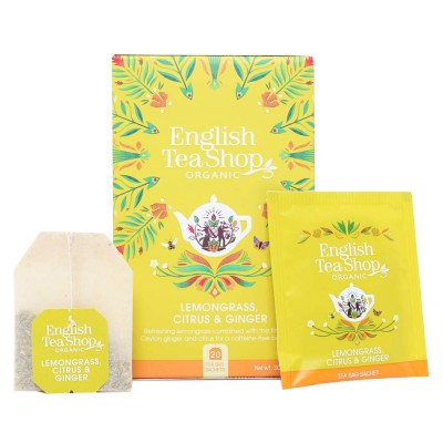 English Tea Shop čaj Citronová tráva, zázvor, broskev