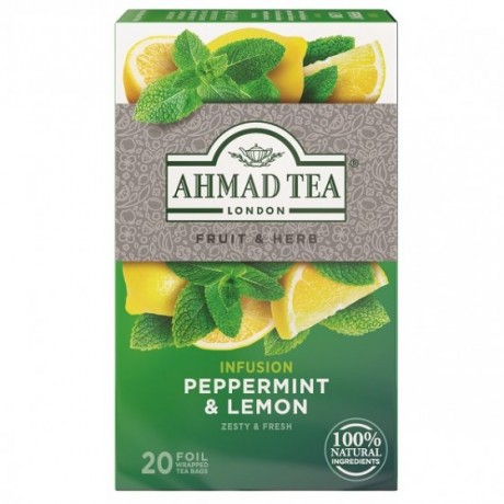 Ahmad Tea Máta s citrónem 20 x 1,5 g
