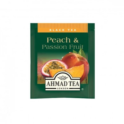 Ahmad Tea Černý čaj s příchutí broskev a passion fruit 20 x 2 g