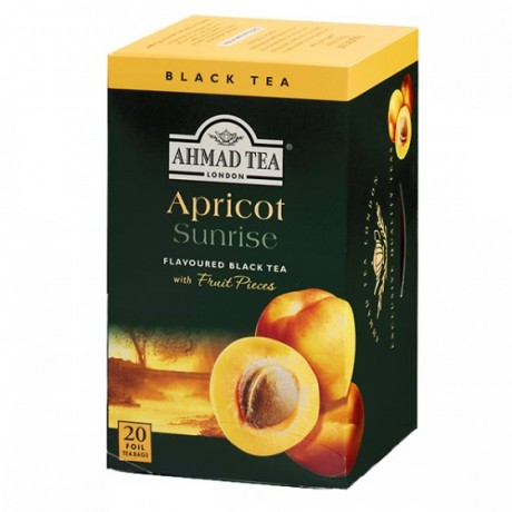 Ahmad Tea Černý čaj s příchutí Meruňky 20 x 2 g