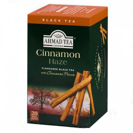 Ahmad Tea Černý čaj s příchutí skořice 20 x 2 g