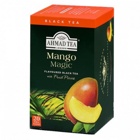 Ahmad Tea Černý čaj s příchutí manga 20 x 2 g