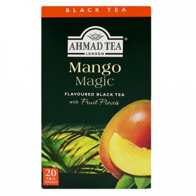 Ahmad Tea Černý čaj s příchutí Manga 20 x 2 g