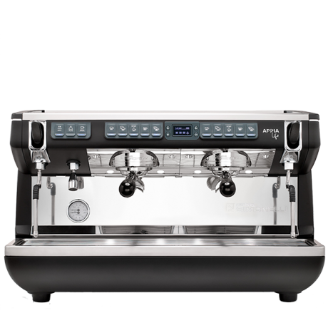 Nuova Simonelli Appia Life Black XT Profesionální kávovar do kaváren a restaurací
