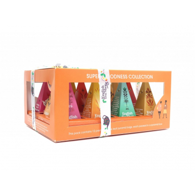 English Tea Shop Super Goodness kolekce mix 6 příchutí 12 čajů