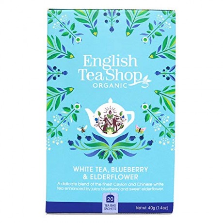 English Tea Shop Bílý čaj, borůvka a bezinka Mandala 20 sáčků