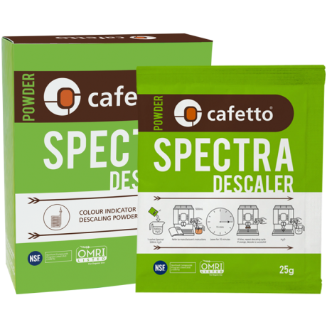 Cafetto Spectra 4x25g odvápňovač do kávovarů