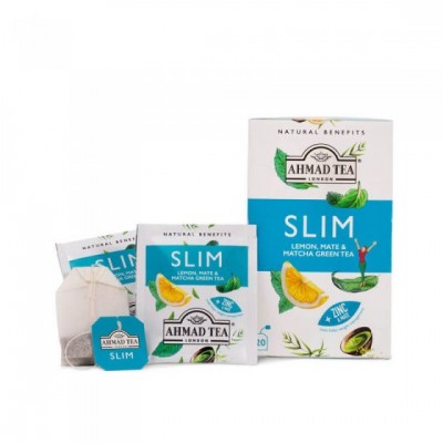 Ahmad Tea SLIM citrón, maté & matcha 1,5g x 20 sáčků