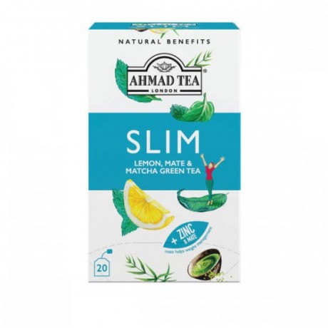 Ahmad Tea SLIM citrón, maté & matcha 1,5g x 20 sáčků
