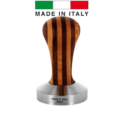 Tamper dřevo/nerez ořech/dub 58,5 mm