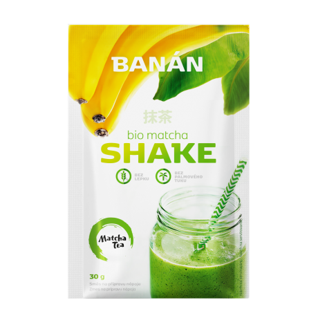matcha shake banán 30g