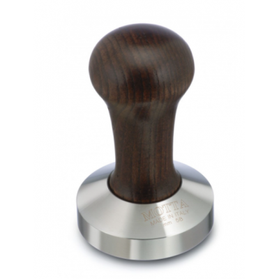 Tamper na kávu dřevo - nerez 58 mm