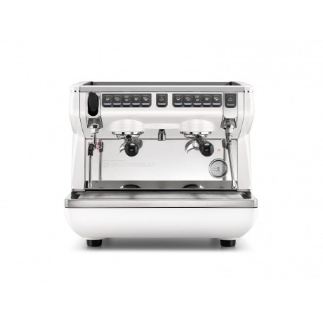 Nuova Simonelli Appia Life Compact 2 páka V Bílá vyšší hlavy - vhodné na přípravu kávy take away do kelímků