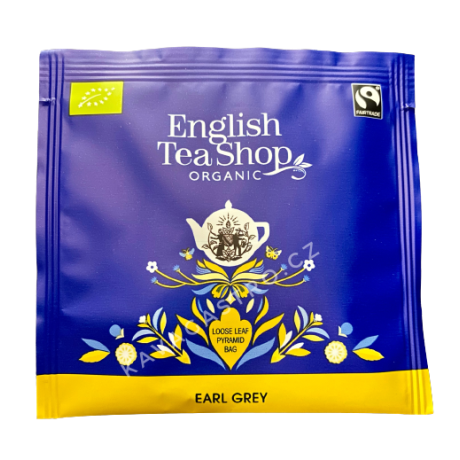 English Tea Shop černý čaj Earl Grey 1 porce v hygienickém balení