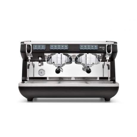 Nuova Simonelli Appia Life Black 2 páka Volumetrika profesionální kávovar do kaváren a restaurací