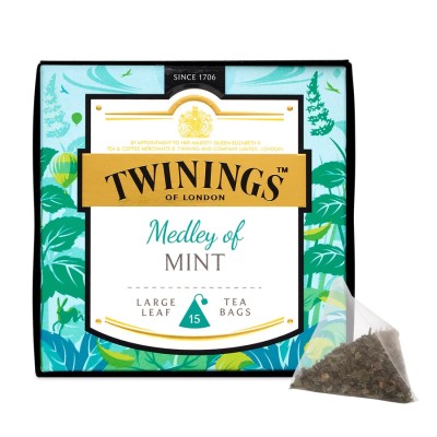 Twinings Medley of mint (Máta) 15 pyramidek