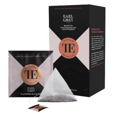 Teahouse Exclusives Earl Grey černý čaj 20 pyramidových sáčků