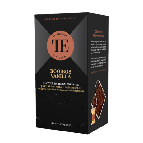 Teahouse Exclusives Rooibos Vanilka 15 luxusních sáčků
