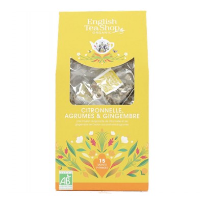 ETS Citronová Tráva, Zázvor a Citrus 15 pyramidek