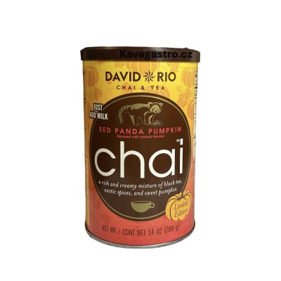 David Rio Red panda Pumpkin chai 398g