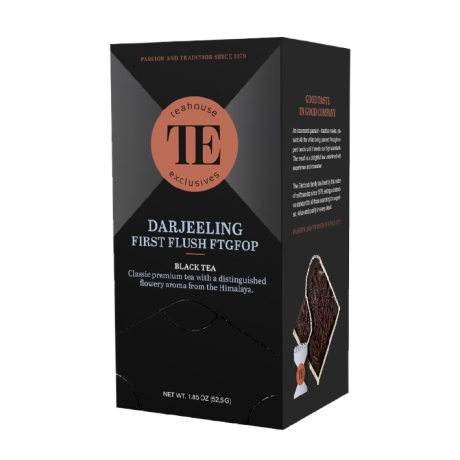 Teahouse Exclusives Darjeeling First flush FTGFOP 15 luxusních sáčků