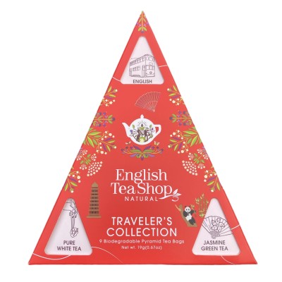 ETS cestovní balení červený trojúhelník 9 pyramidových sáčků
