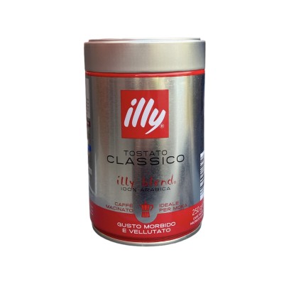 Illy Blend 100% arabica Moka středně pražená mletá káva 250 g