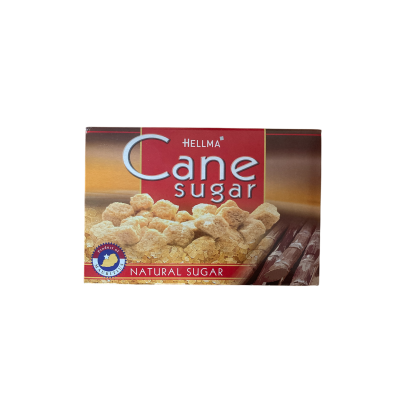 4x Hellma Třtinový cukr Demerara 450 gramů