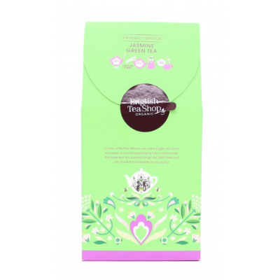 English Tea shop Zelený čaj s jasmínem 15 pyramidek