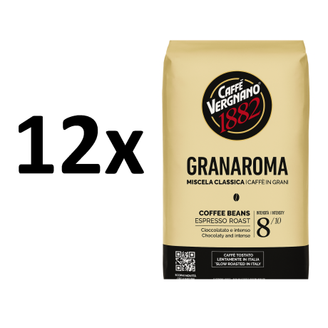 Vergnano Gran Aroma Bar 12x 1kg zrnková káva