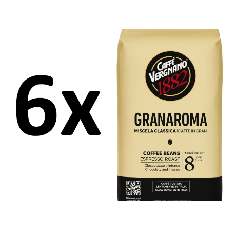 Vergnano Gran Aroma Bar 6x1kg zrnková káva