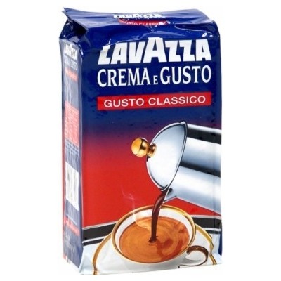 Lavazza Crema e Gusto mletá káva 250g 