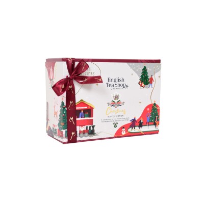 English Tea Shop Bílá kouzla 12 pyramidek - dárek s mašlí