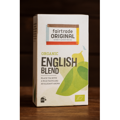 Fairtrade Original English blend organic černý čaj 20 sáčků