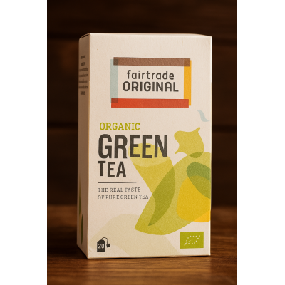 Fairtrade Original Zelený čaj organic černý čaj 20 sáčků