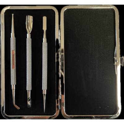 Sada 3 ks baristických per na latte Art hliníkové JoeFrex v krabičce