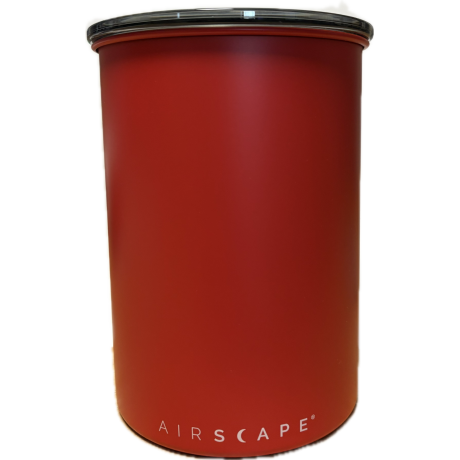 Vakuová dóza na kávu 1800 ml červená matná