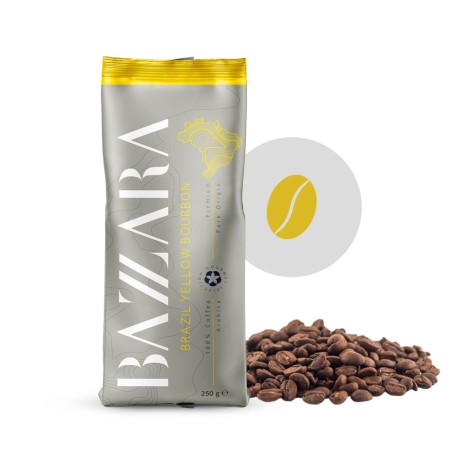 Bazzara Brazílie Yellow Bourbon 250g zrnková káva